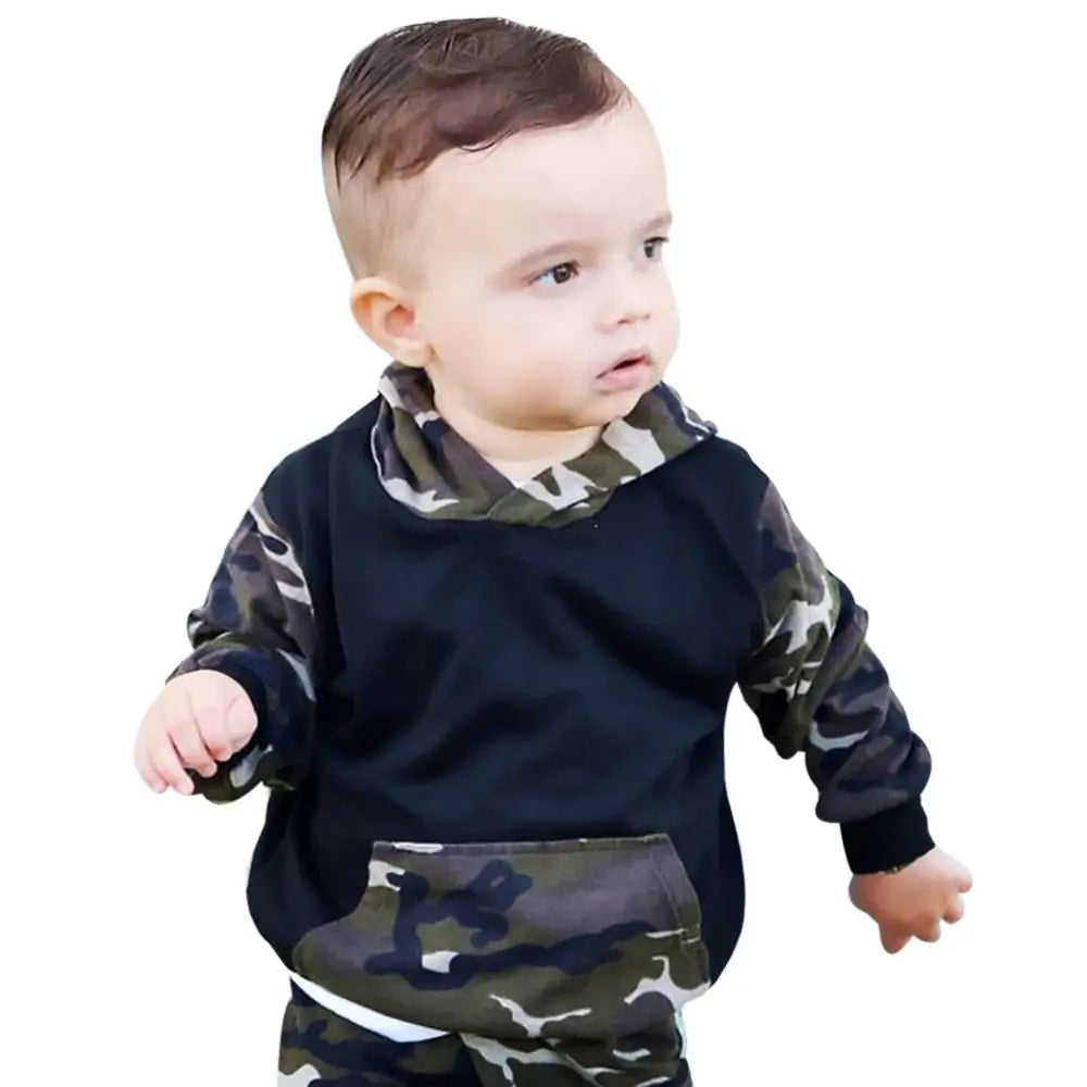 Baby Boys Camo  Tracksuit Set Aristo Threads