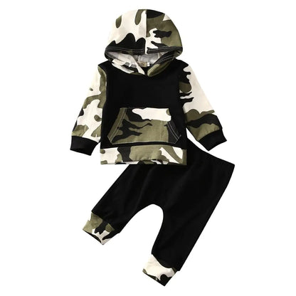 Baby Boys Camo  Tracksuit Set Aristo Threads