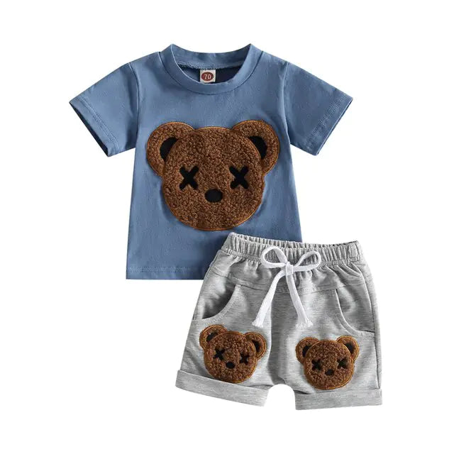 Baby Boys Bear Outfit Aristo Threads