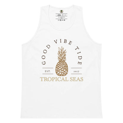 Men’s Premium Vintage Pineapple Tank Top Aristo Threads