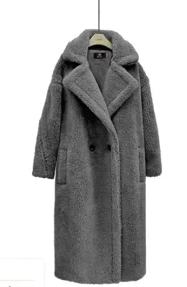 Long Winter Cashmere Lamb Winter Coat Aristo Threads