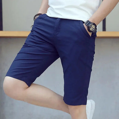 Slim Fit Cotton Shorts for Men Aristo Threads