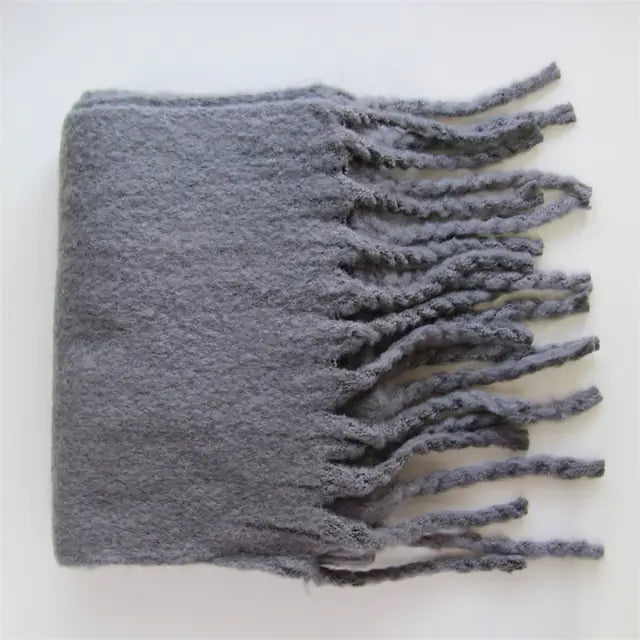 Cashmere Scarf with Tassels Aristo Threads