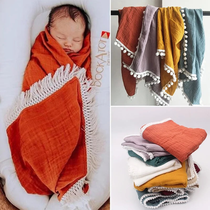 Organic Cotton  Baby Blankets Aristo Threads