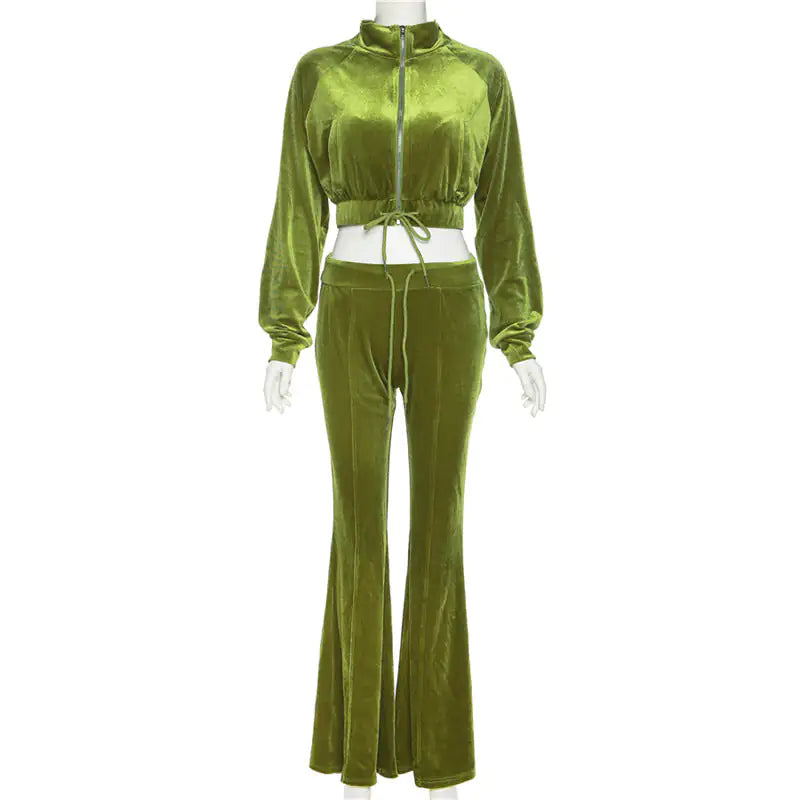 Melanie Velour Tracksuit Aristo Threads