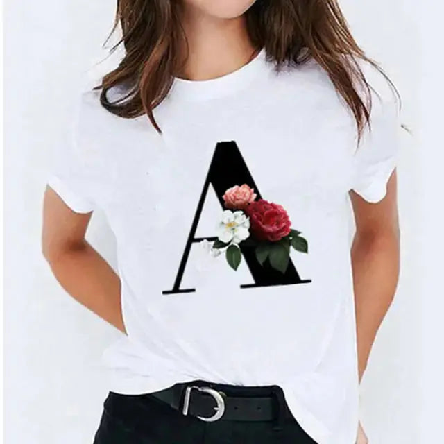 Letter Women's T-shirts Aristo Threads