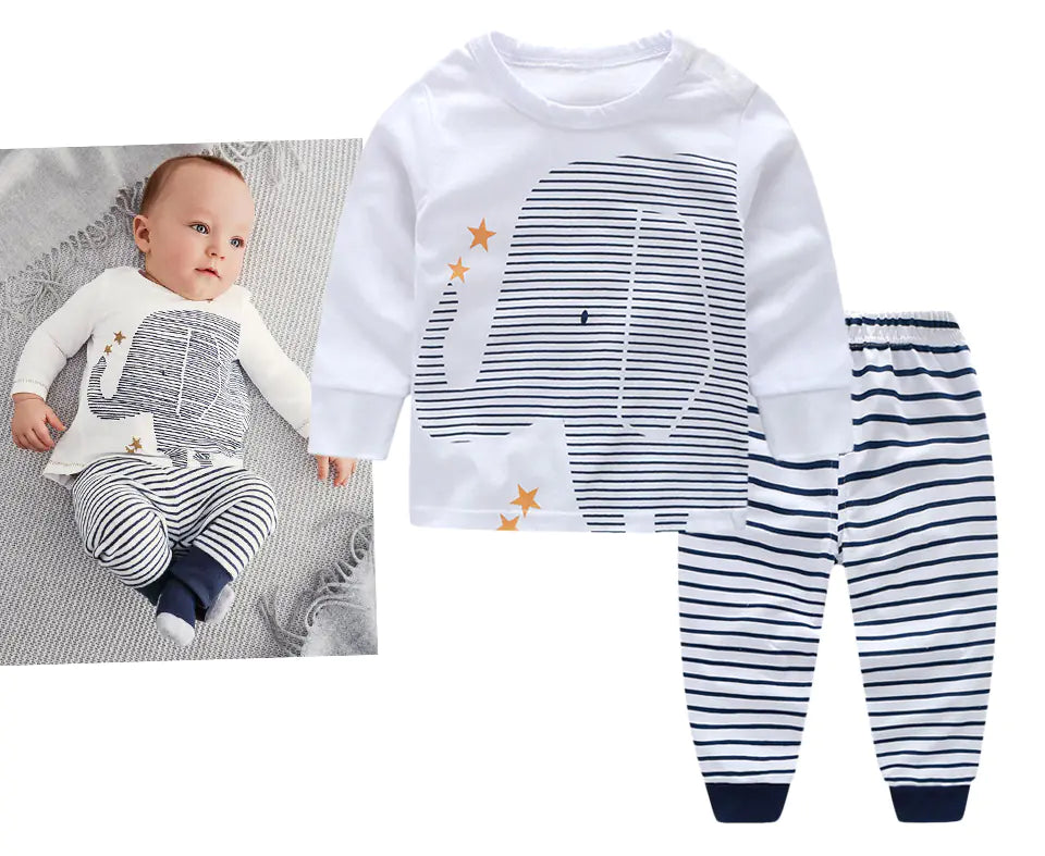 Babies Elephant Clothing Set Aristo Threads