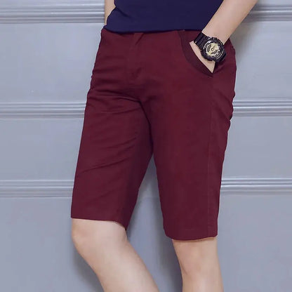 Slim Fit Cotton Shorts for Men Aristo Threads