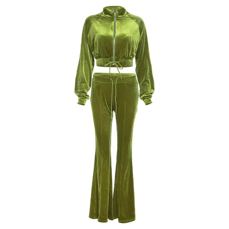 Melanie Velour Tracksuit Aristo Threads