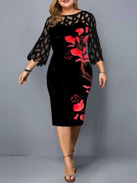 Elegant Plus Size Dress Aristo Threads