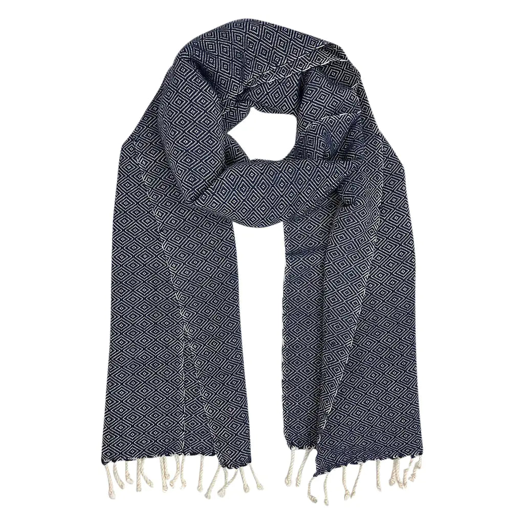 Organic Cotton Diamond Scarf Aristo Threads