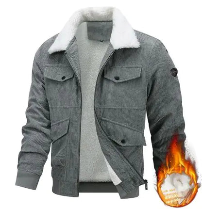 Winter Lapel Fleece Jacket