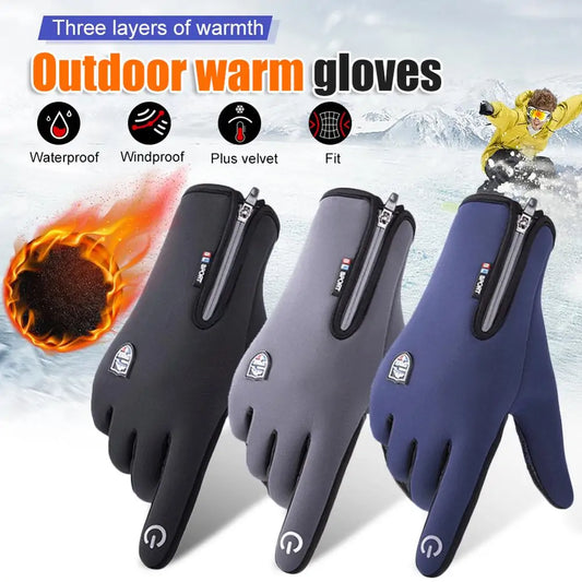 Winter Warm Ski Gloves Men Gloves Aristo Threads