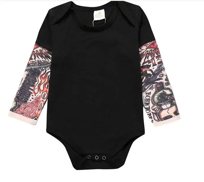 Baby Boys Tattoo Print Aristo Threads