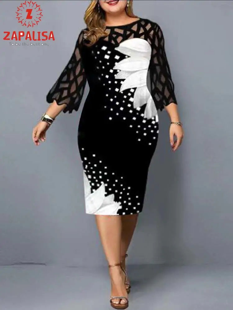 Elegant Plus Size Dress Aristo Threads