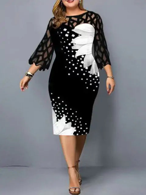 Elegant Plus Size Dress Aristo Threads