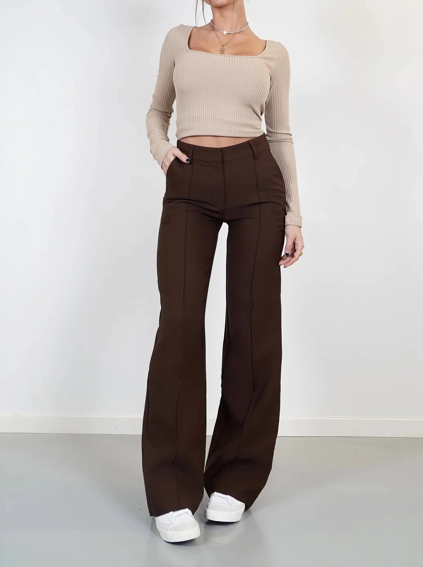 Wide Leg Trousers Aristo Threads