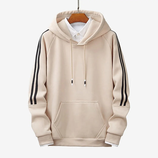 Stripe Stitching Hoodies Aristo Threads