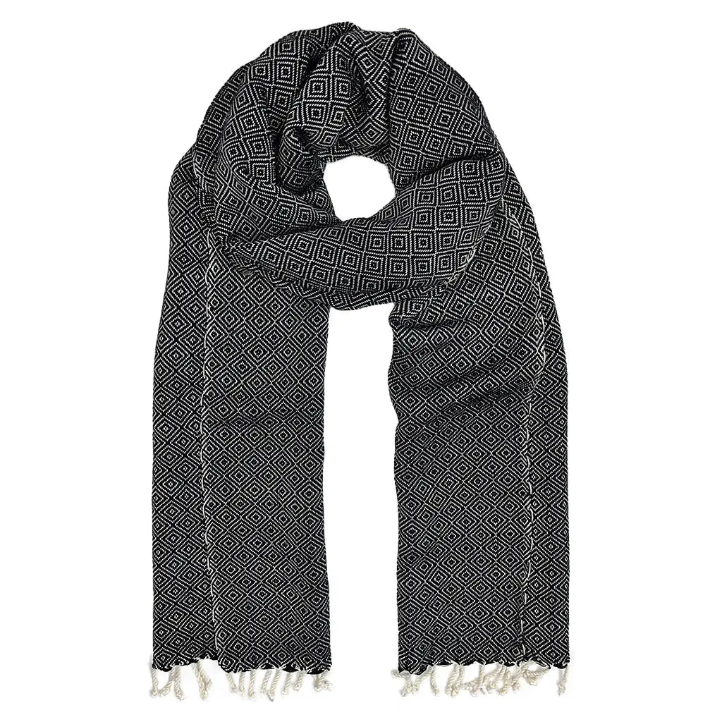 Organic Cotton Diamond Scarf Aristo Threads