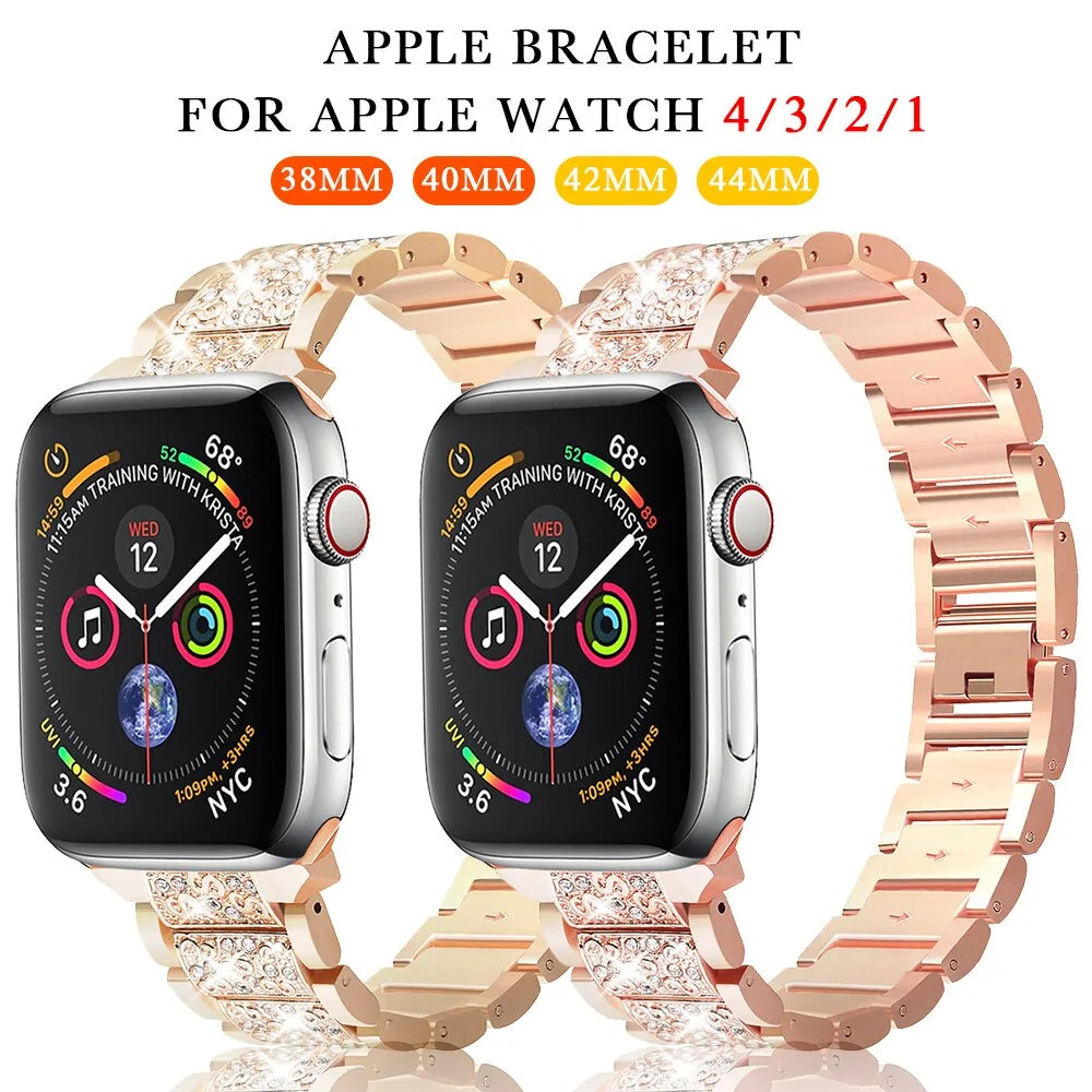 Metal Strap For Apple Watches Aristo Threads