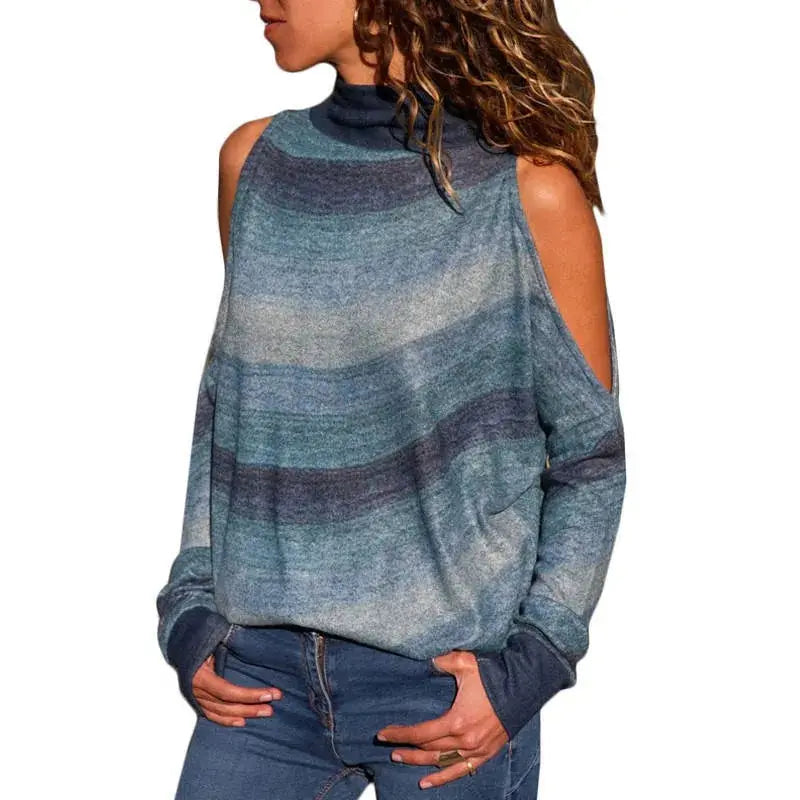 Sexy Cold Shoulder Blouses Aristo Threads