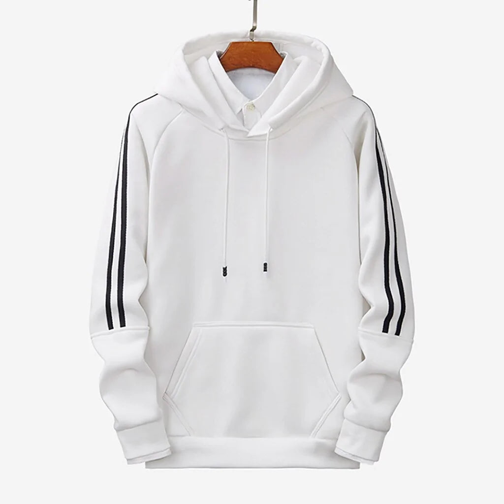 Stripe Stitching Hoodies Aristo Threads