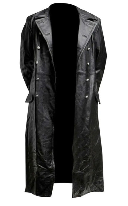 Leather Trench Coat Aristo Threads