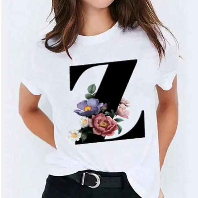 Letter Women's T-shirts Aristo Threads