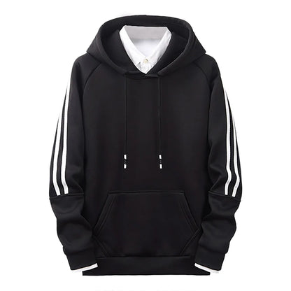 Stripe Stitching Hoodies Aristo Threads