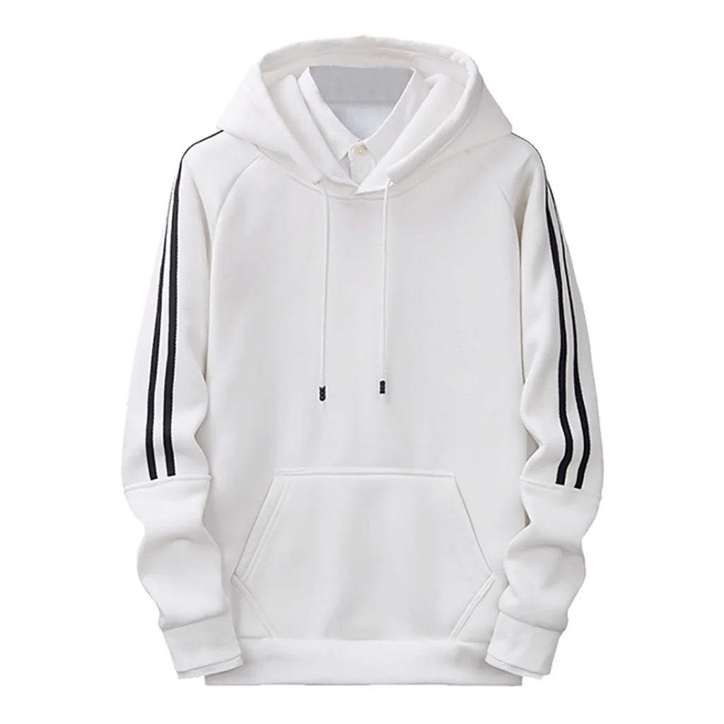 Stripe Stitching Hoodies Aristo Threads