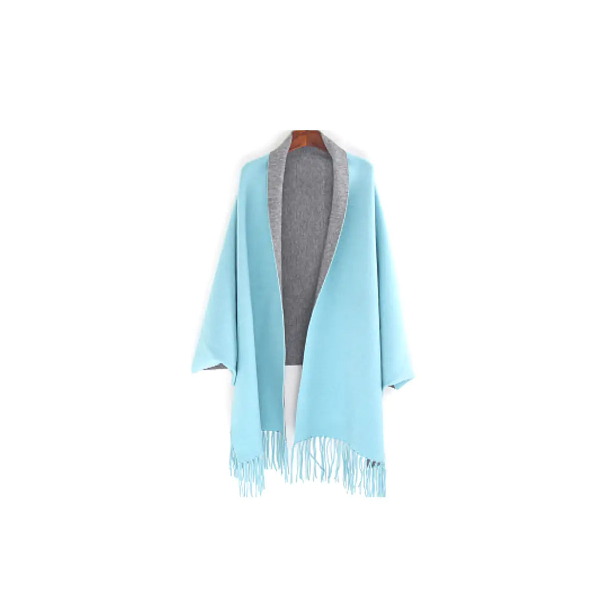 Aesthetica Two-Toned Shawl Coat Aristo Threads