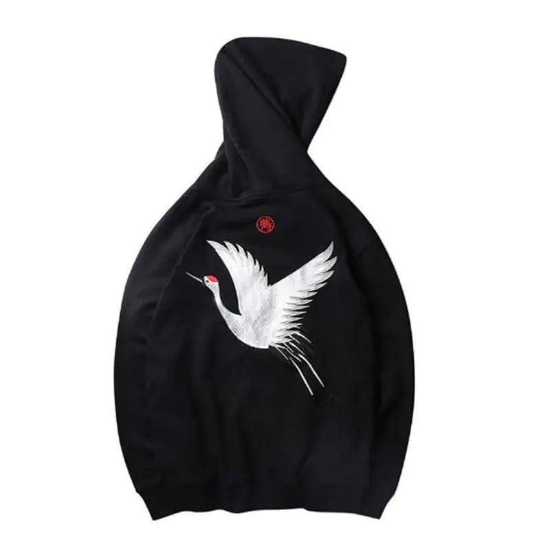 Crane Graphic Hoodies Aristo Threads