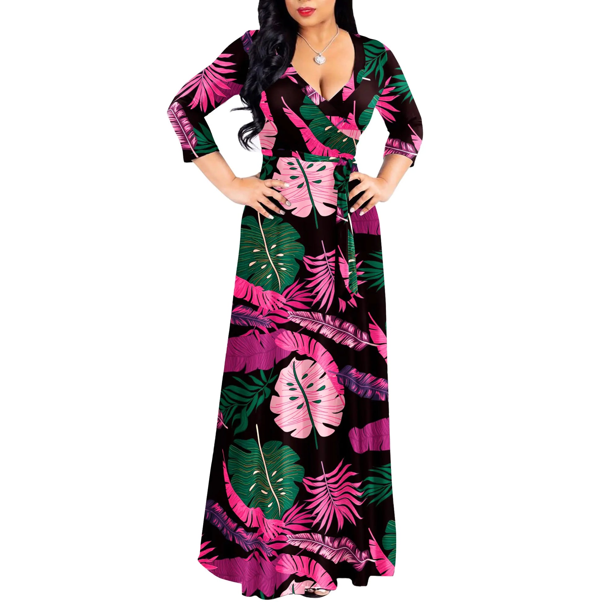 FANDEE Plus Size Maxi Dress Aristo Threads