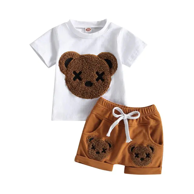 Baby Boys Bear Outfit Aristo Threads