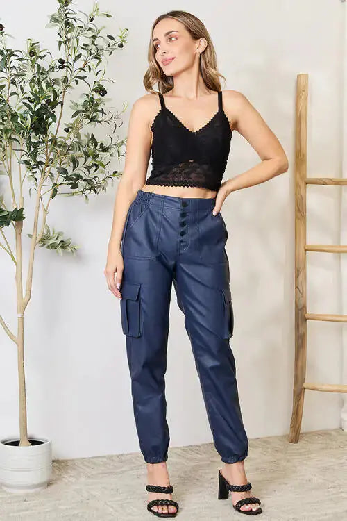 Kristen Faux Joggers Aristo Threads