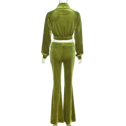 Melanie Velour Tracksuit Aristo Threads