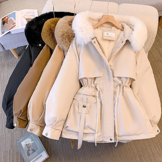 Plus Size Korean Coat