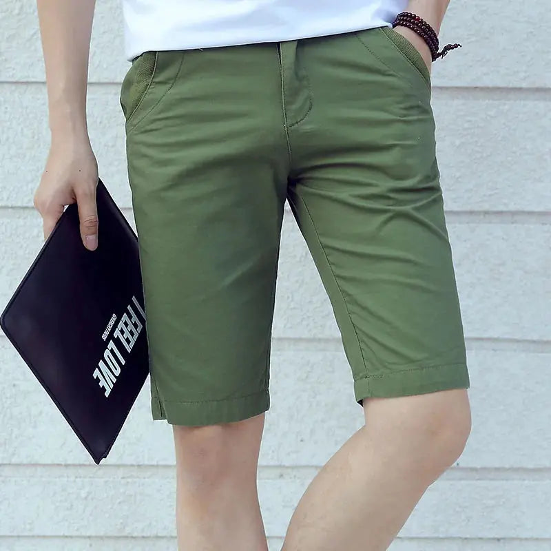 Slim Fit Cotton Shorts for Men Aristo Threads