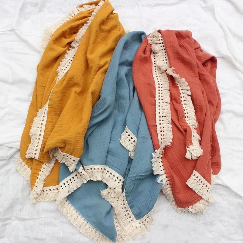 Organic Cotton  Baby Blankets Aristo Threads