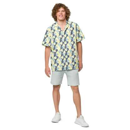 Tropical Swirl button shirt Aristo Threads