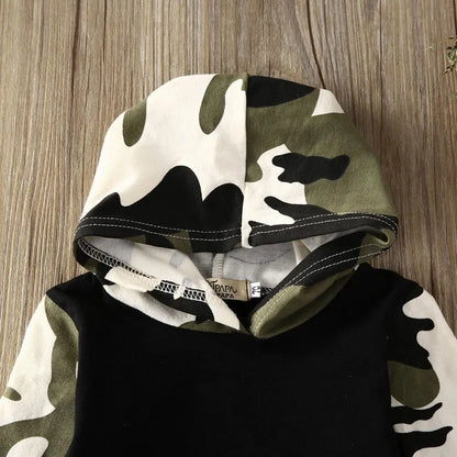 Baby Boys Camo  Tracksuit Set Aristo Threads