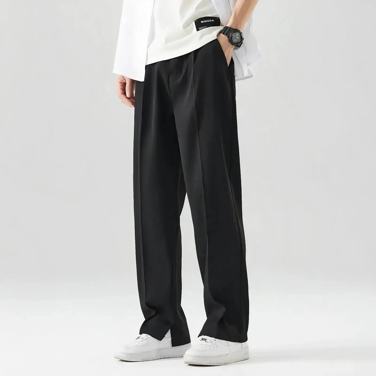 Straight Leg Smart Trousers Aristo Threads