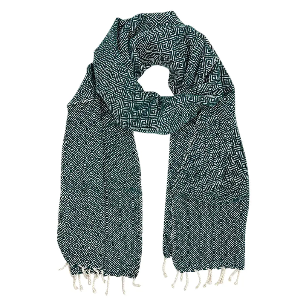 Organic Cotton Diamond Scarf Aristo Threads