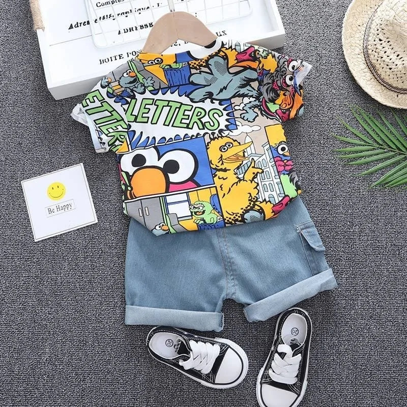 Kid Boys Summer Graffiti Outfit Aristo Threads