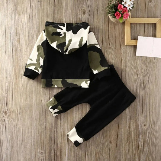 Baby Boys Camo  Tracksuit Set Aristo Threads